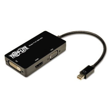 Tripp Lite Keyspan Mini Displayport To Vga-dvi-hdmi All-in-one Adapter-converter, Thunderbolt 1 And 2, 6" freeshipping - TVN Wholesale